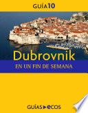 libro Dubrovnik. En Un Fin De Semana